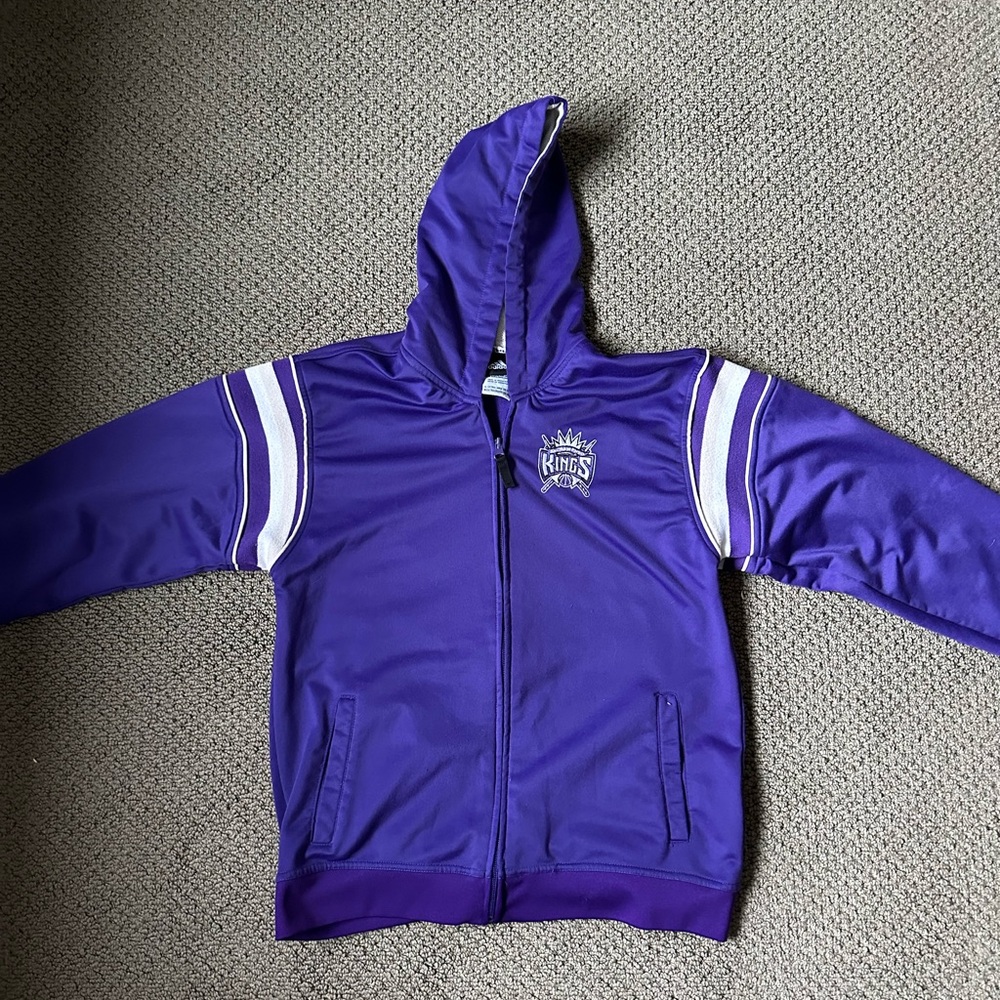 adidas Sacramento kings kids  jacket